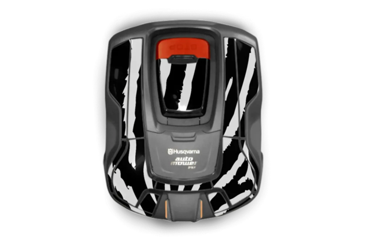 KLEBEFOLIE HUSQVARNA AUTOMOWER ZEBRA